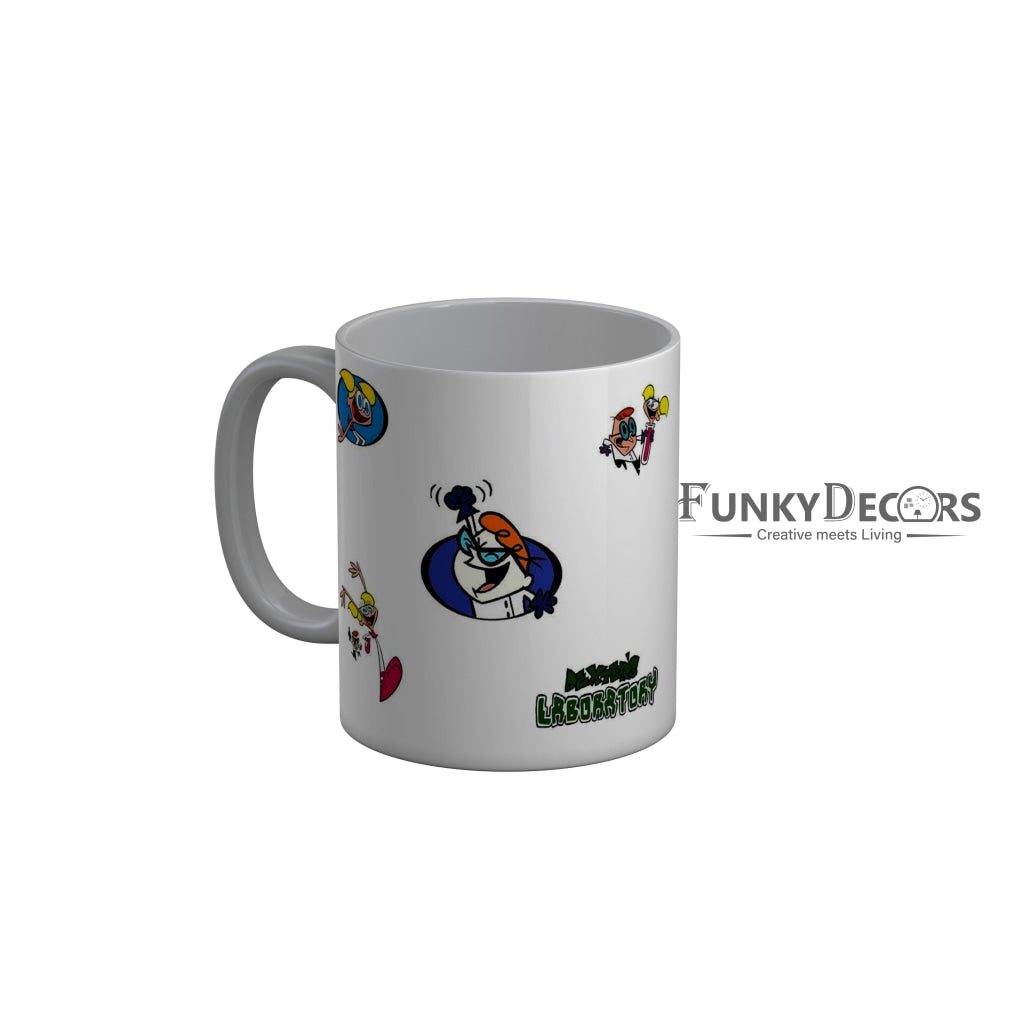 FunkyDecors Dexter Cartoon Ceramic Coffee Mug