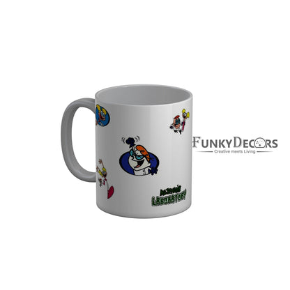 FunkyDecors Dexter Cartoon Ceramic Coffee Mug