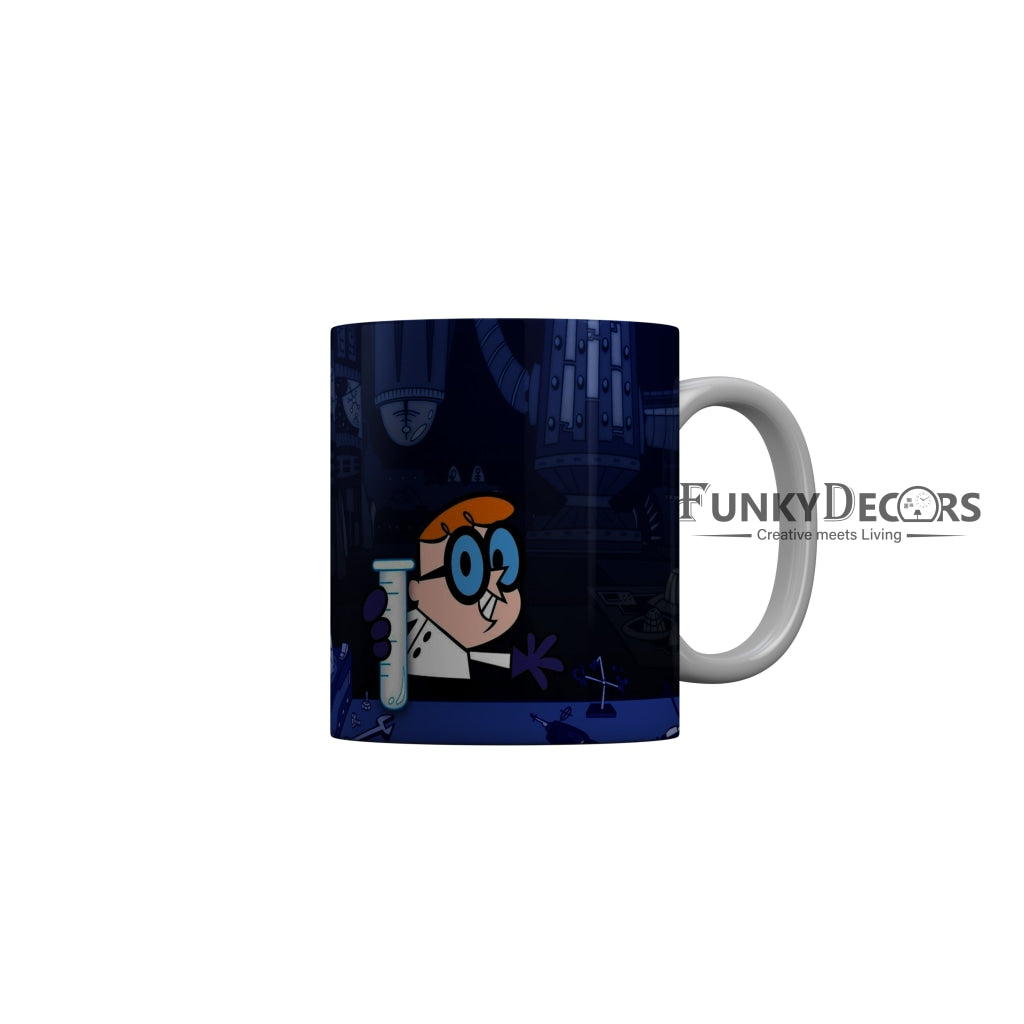 FunkyDecors Dexter Cartoon Ceramic Coffee Mug