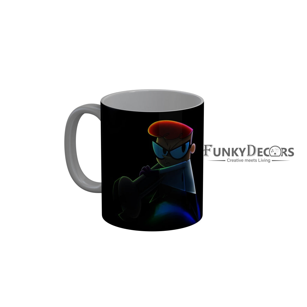 FunkyDecors Dexter Cartoon Ceramic Coffee Mug