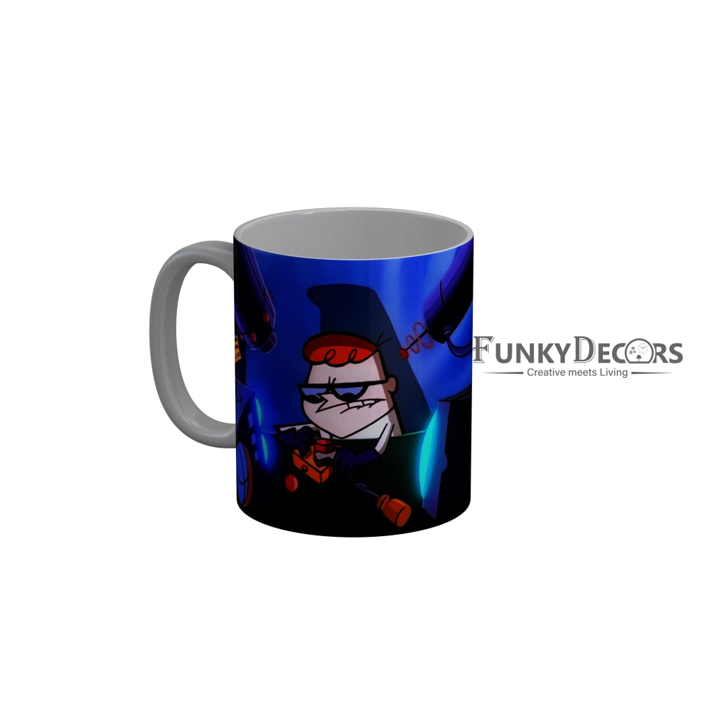 FunkyDecors Dexter Cartoon Ceramic Coffee Mug