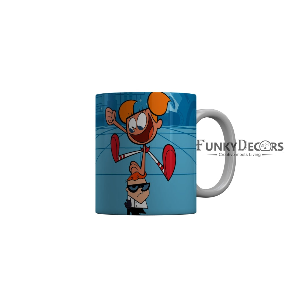 FunkyDecors Dexter Cartoon Ceramic Coffee Mug