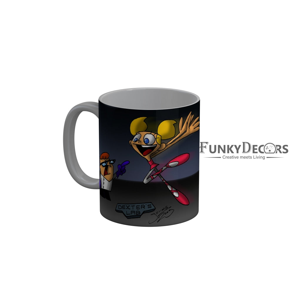 FunkyDecors Dexter Cartoon Ceramic Coffee Mug