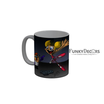 FunkyDecors Dexter Cartoon Ceramic Coffee Mug