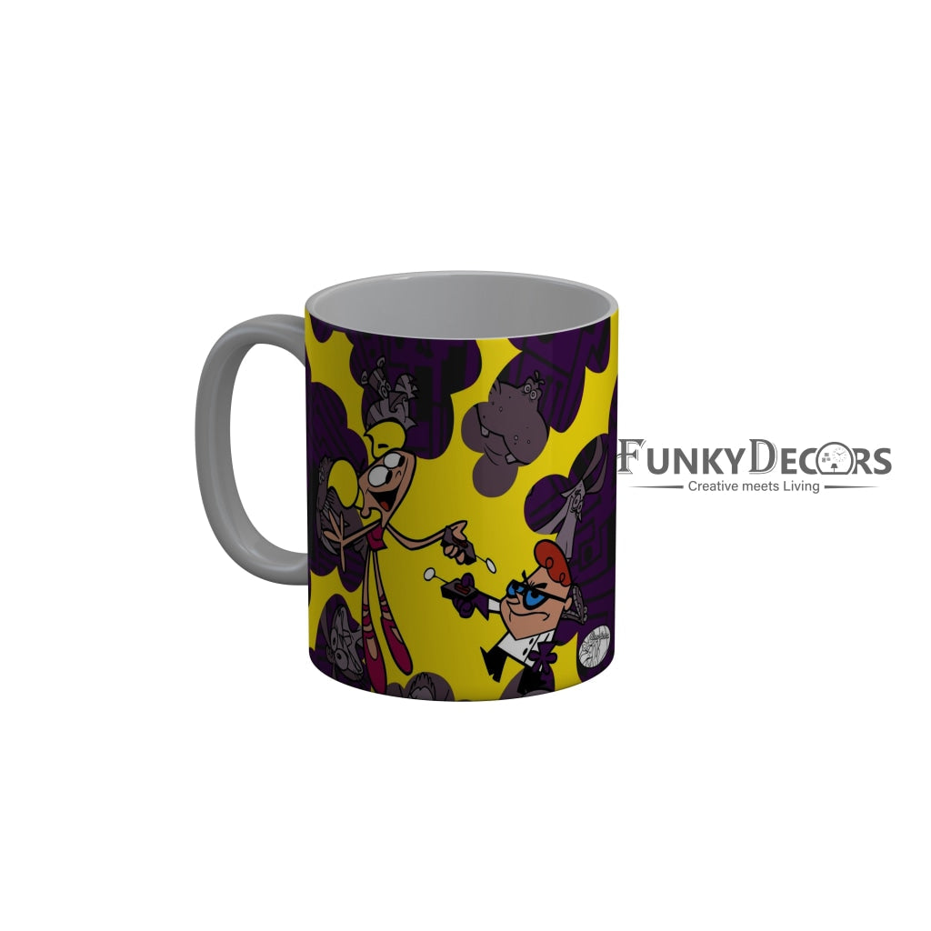 FunkyDecors Dexter Cartoon Ceramic Coffee Mug