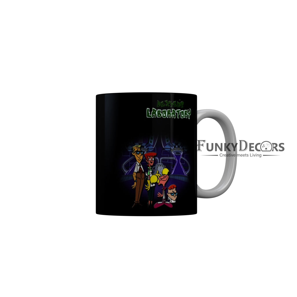 FunkyDecors Dexter Cartoon Ceramic Coffee Mug