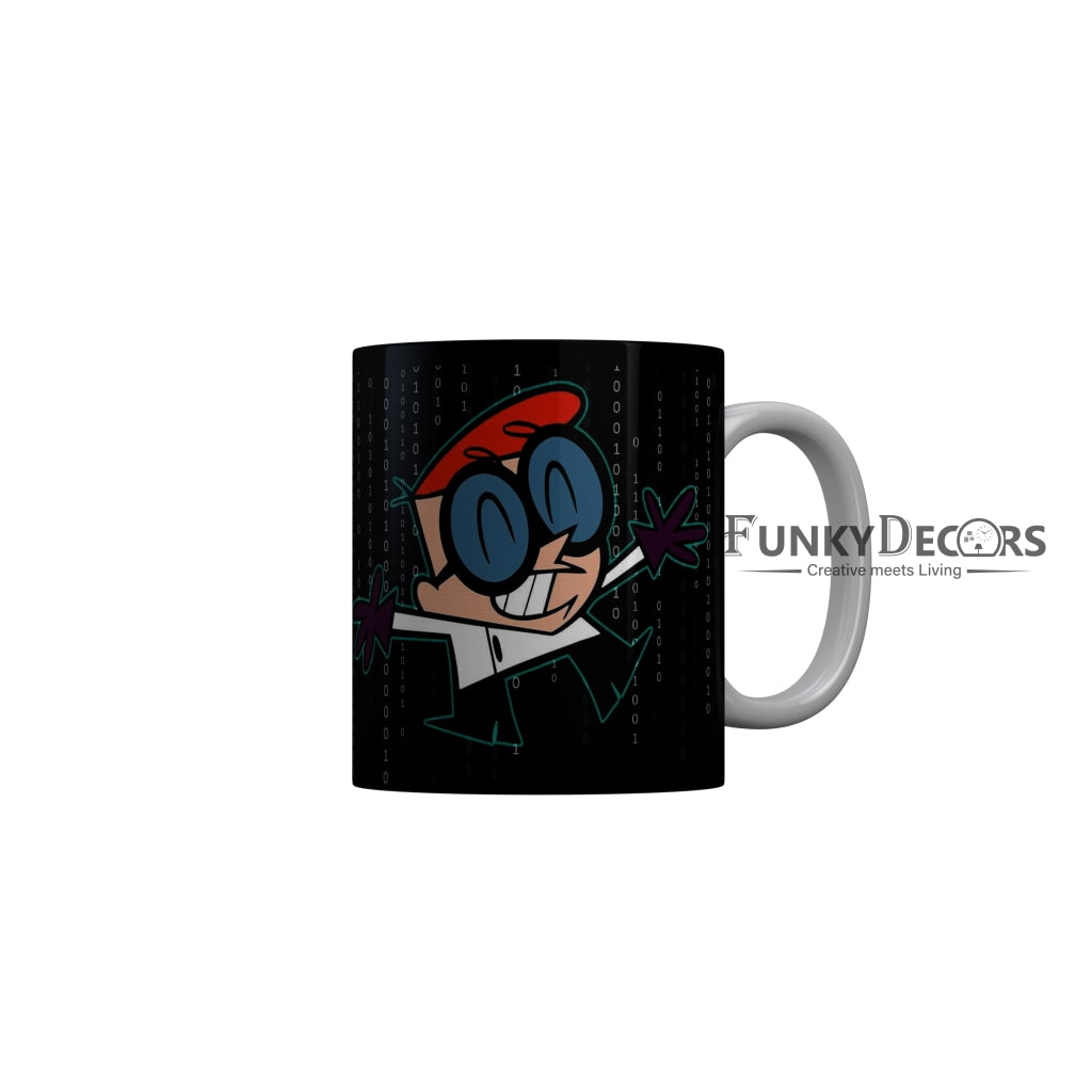 FunkyDecors Dexter Cartoon Ceramic Coffee Mug