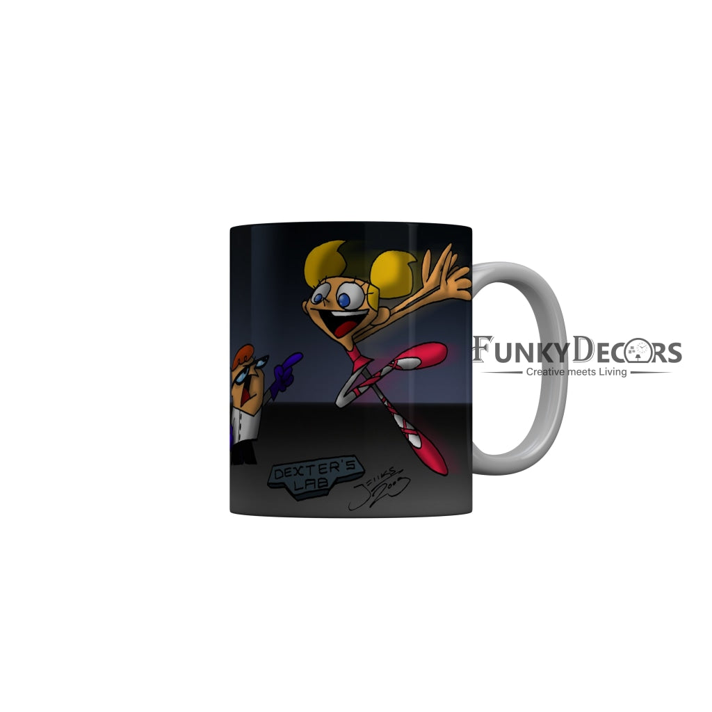 FunkyDecors Dexter Cartoon Ceramic Coffee Mug