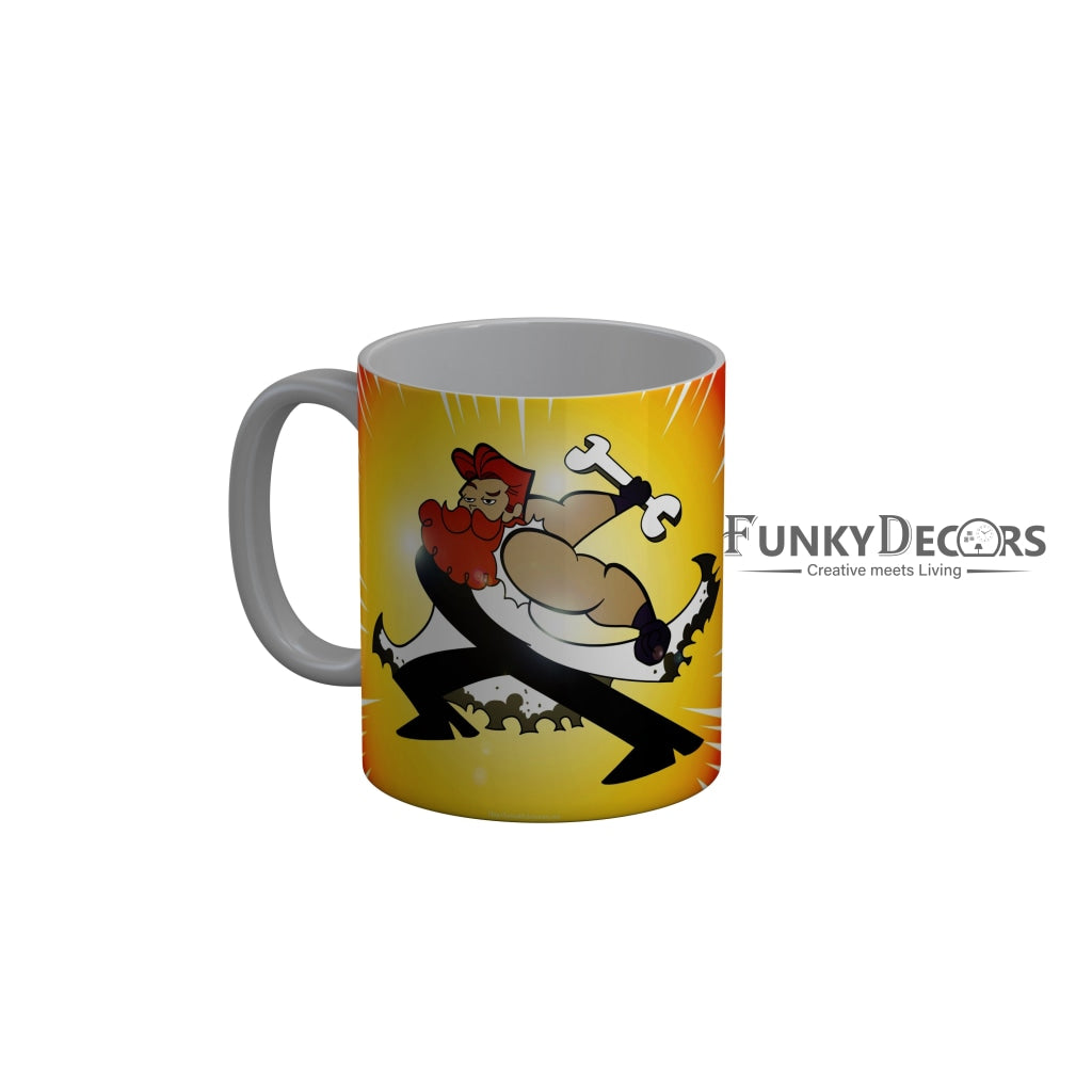 FunkyDecors Dexter Cartoon Ceramic Coffee Mug