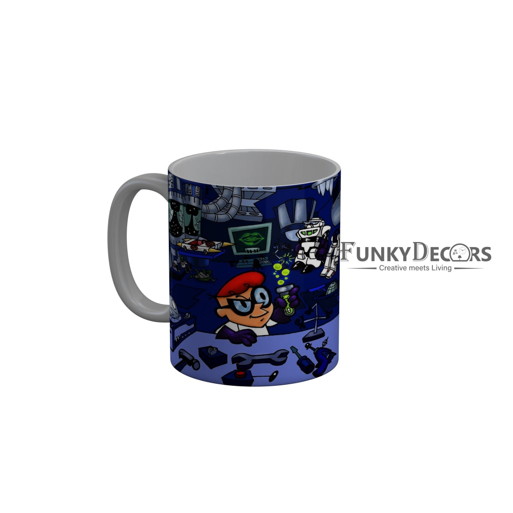 FunkyDecors Dexter Cartoon Ceramic Coffee Mug