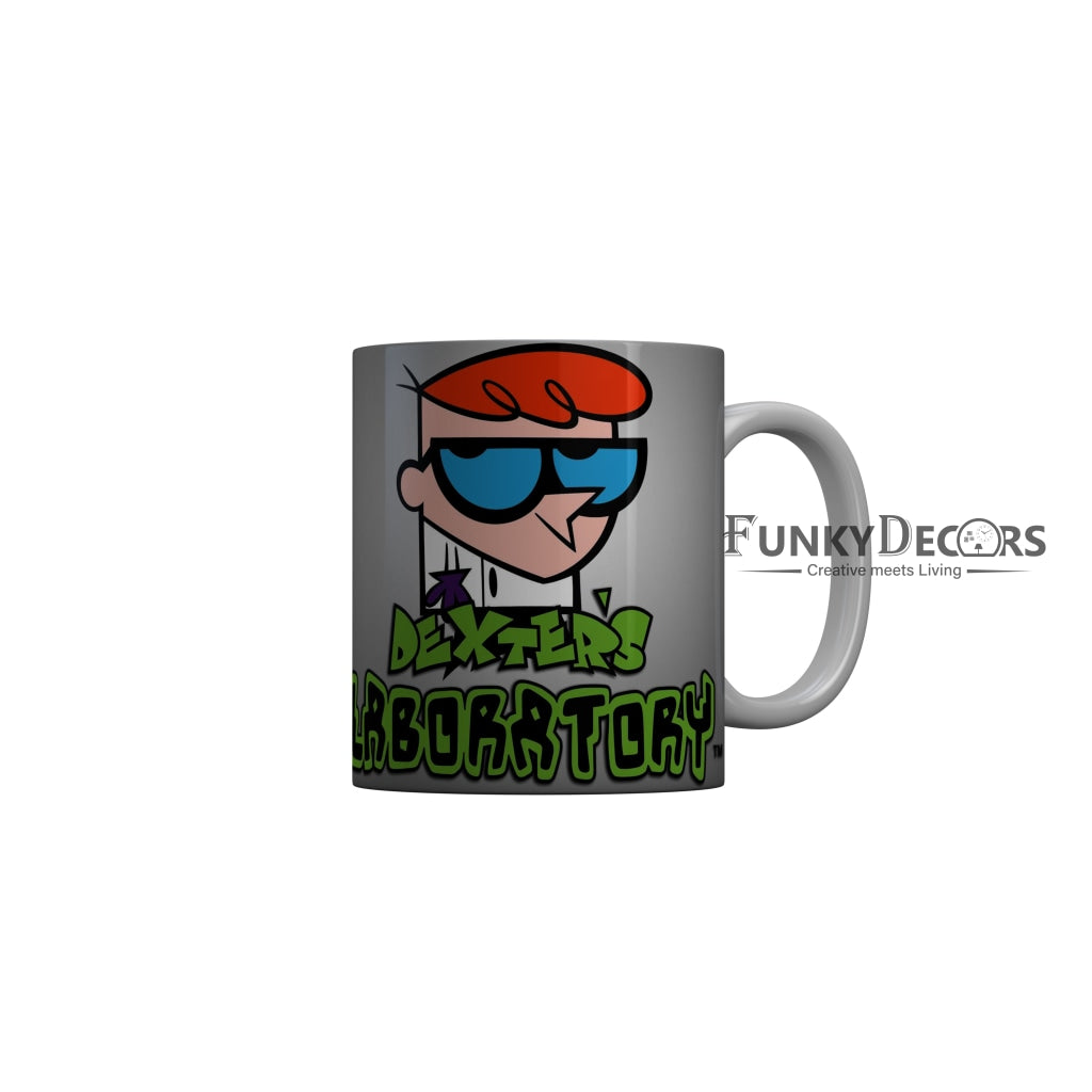 FunkyDecors Dexter Cartoon Ceramic Coffee Mug