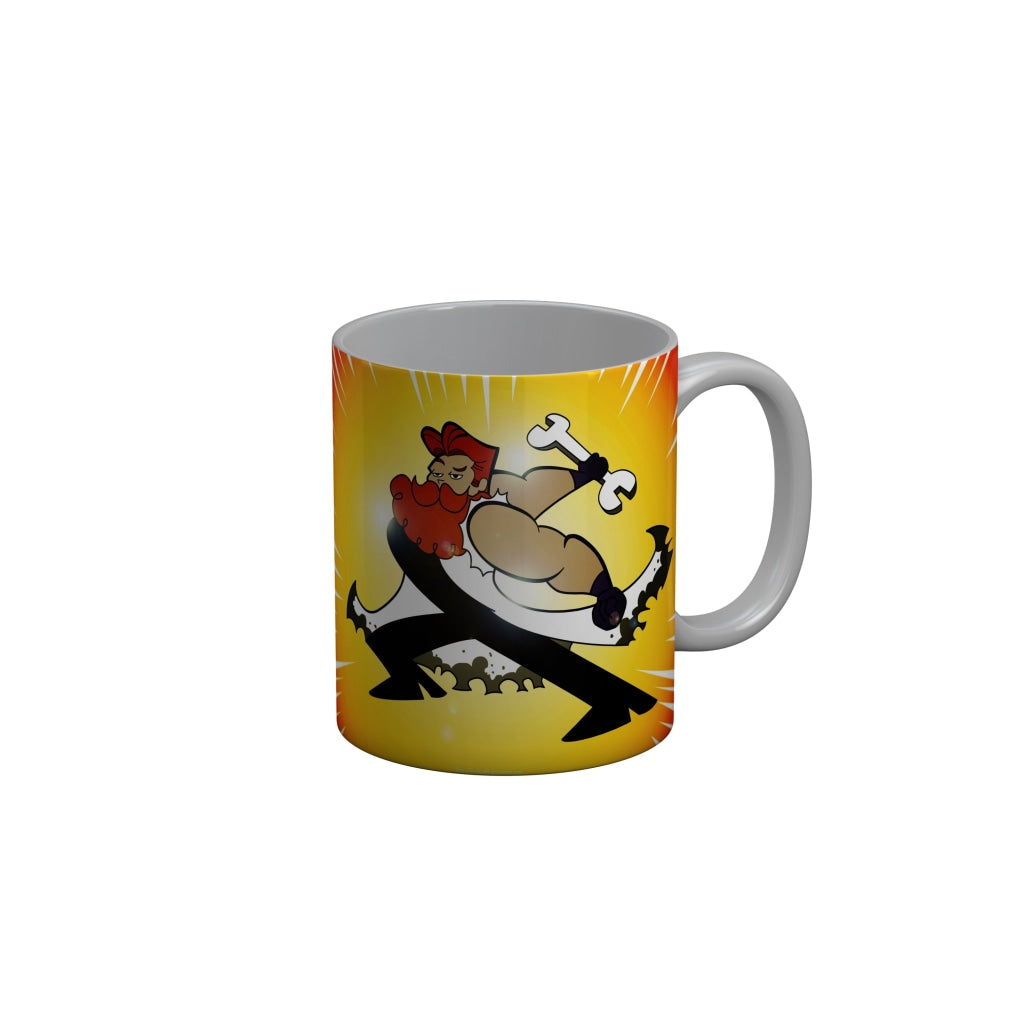 FunkyDecors Dexter Cartoon Ceramic Coffee Mug