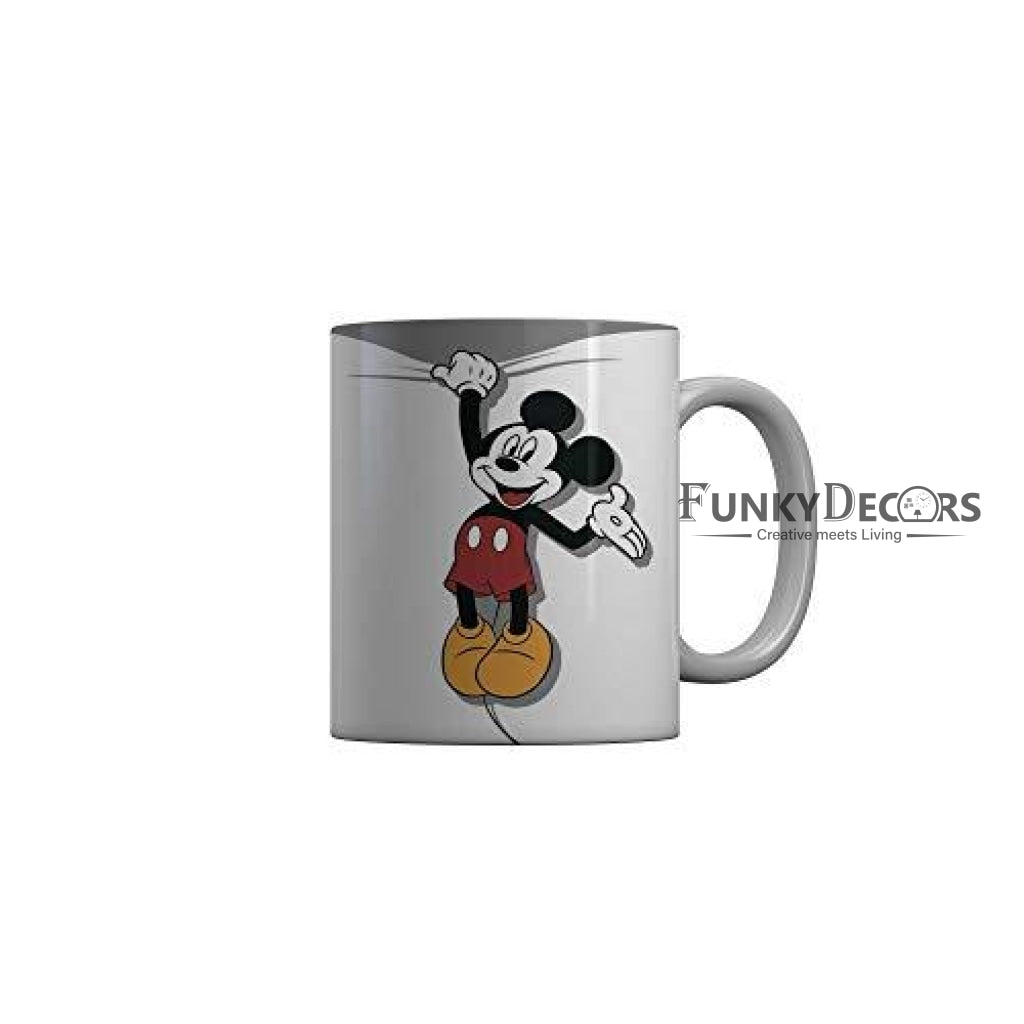 Funkydecors Disney Cartoon Ceramic Mug 350 Ml Multicolor Mugs