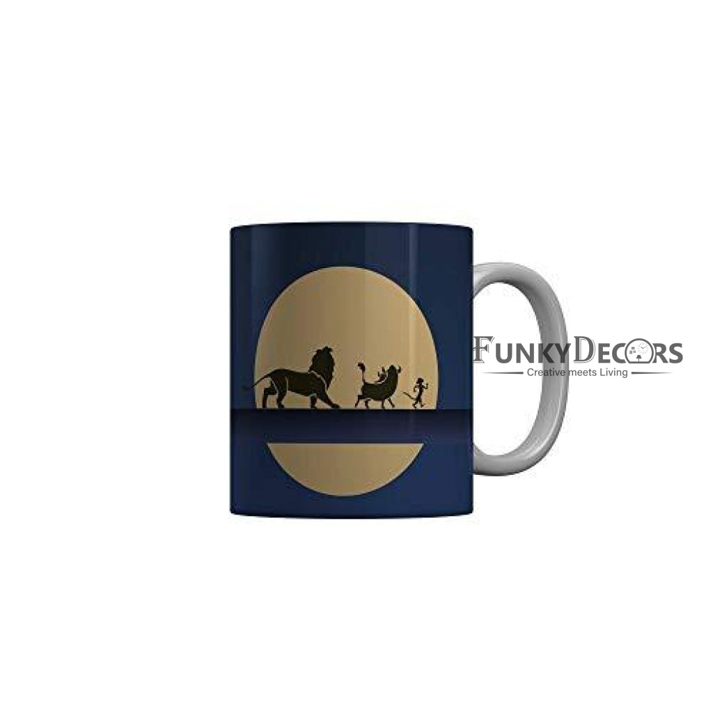 Funkydecors Disney Cartoon Ceramic Mug 350 Ml Multicolor Mugs