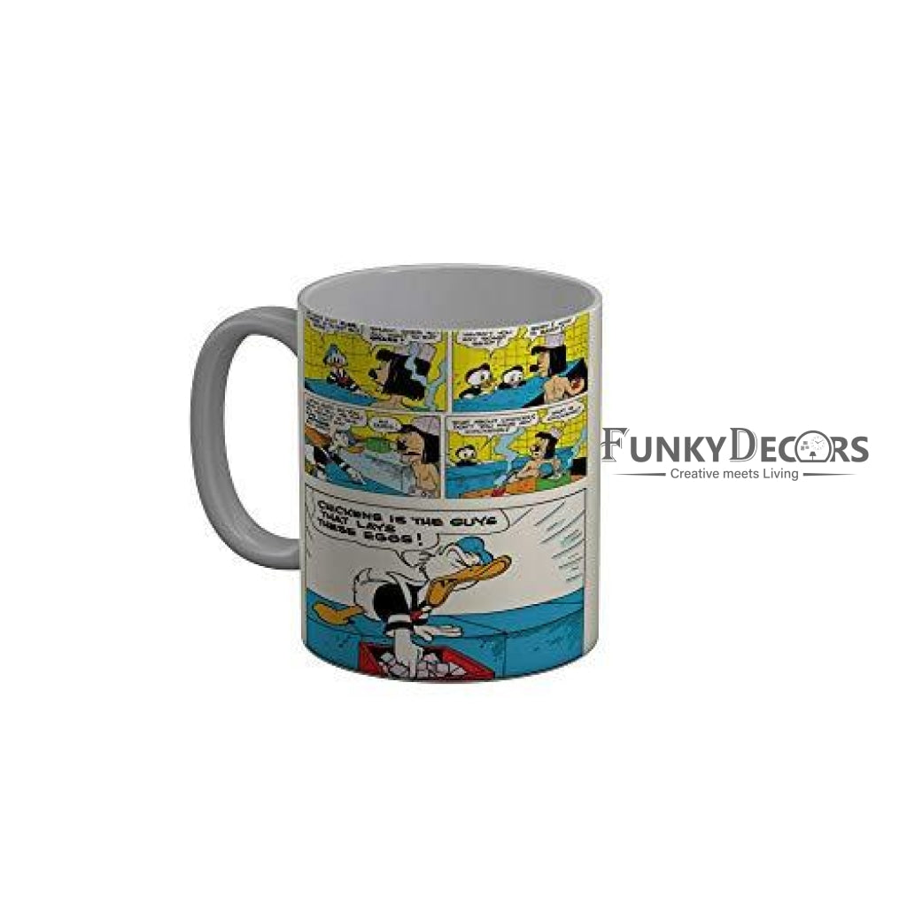 Funkydecors Disney Cartoon Ceramic Mug 350 Ml Multicolor Mugs
