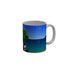 FunkyDecors Dog At Beaches Cartoon Ceramic Coffee Mug