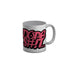 FunkyDecors Dope Shit White Funny Quotes Ceramic Coffee Mug, 350 ml
