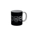 FunkyDecors Eat Sleep Clash and Clans Black Funny Quotes Ceramic Coffee Mug, 350 ml