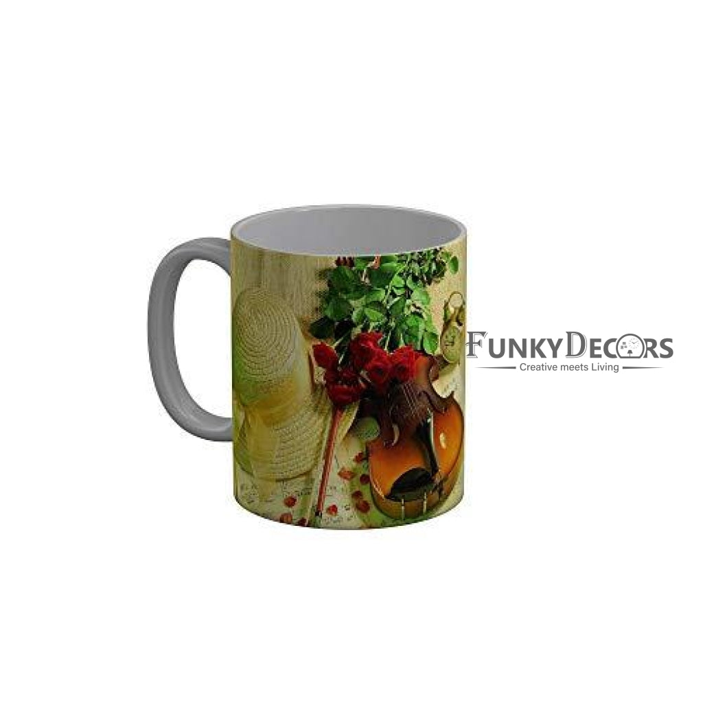 Funkydecors Failure Fights And Forgiveness Happy Anniversary Ceramic Mug 350 Ml Multicolor Mugs
