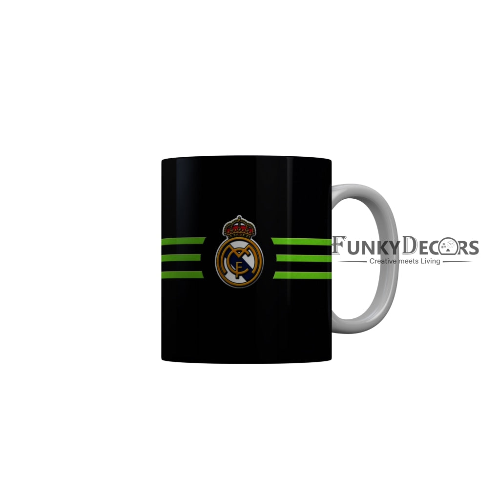 FunkyDecors FC Black Ceramic Coffee Mug