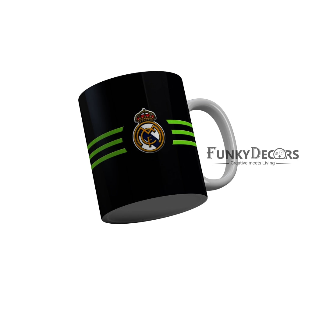 FunkyDecors FC Black Ceramic Coffee Mug