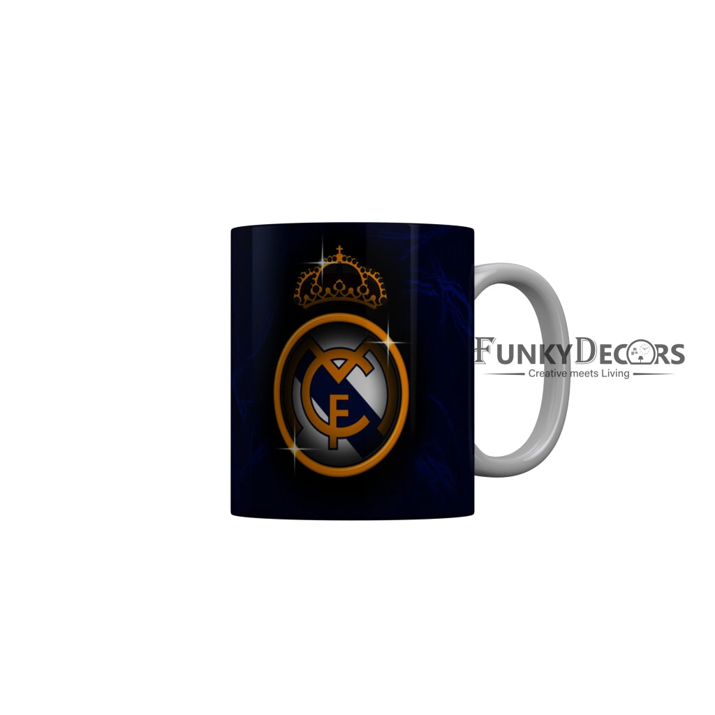FunkyDecors FC Blue Ceramic Coffee Mug