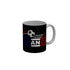 FunkyDecors Fifa World Cup Russia 2018 France Black Ceramic Coffee Mug, 350 ml