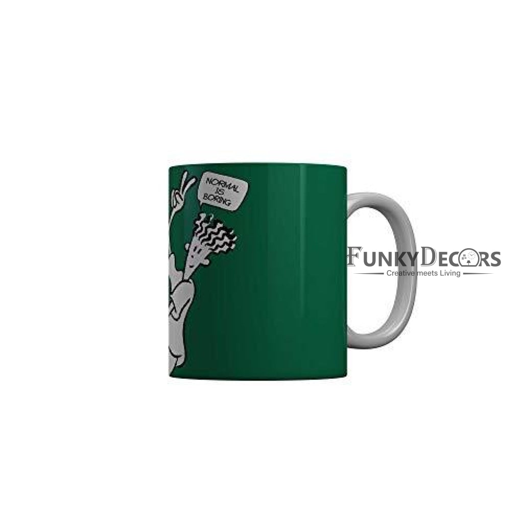 Funkydecors Food Lover Ceramic Mug 350 Ml Multicolor Mugs