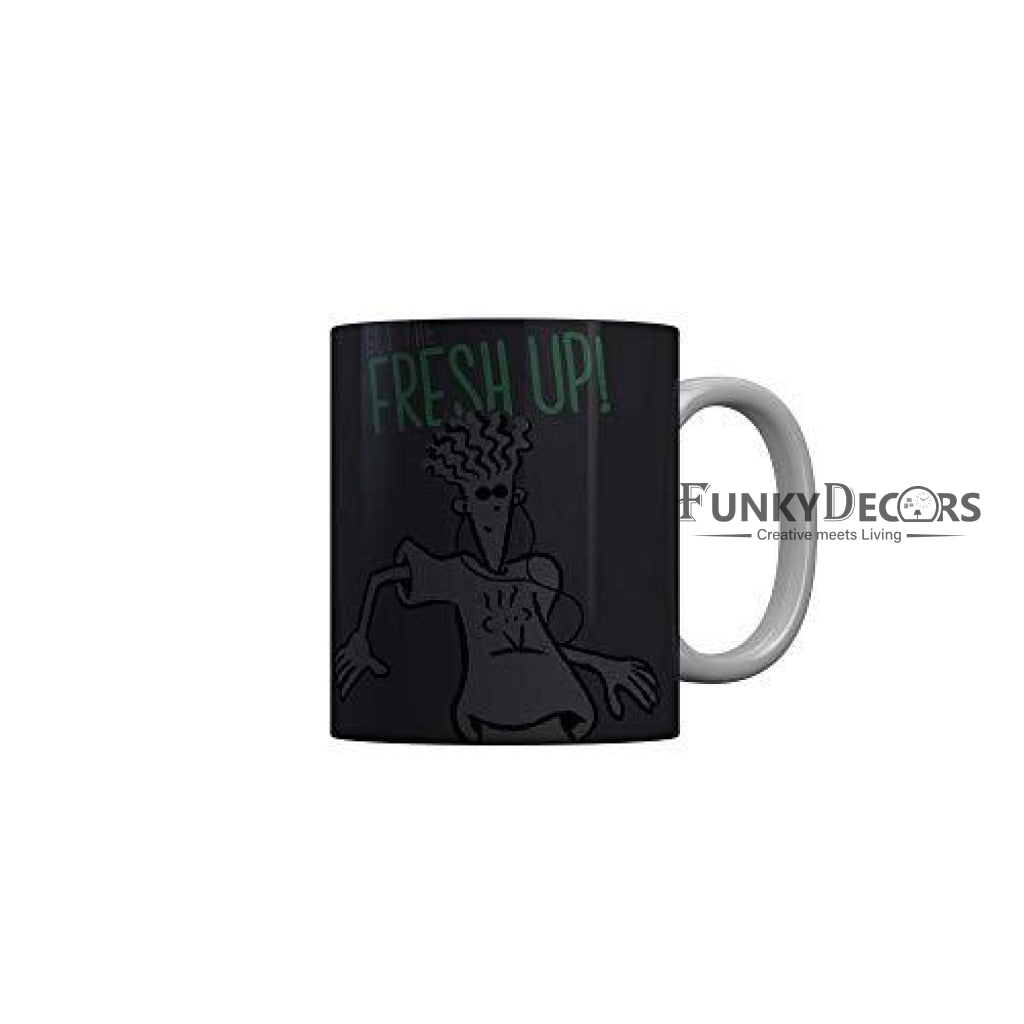 Funkydecors Food Lover Ceramic Mug 350 Ml Multicolor Mugs