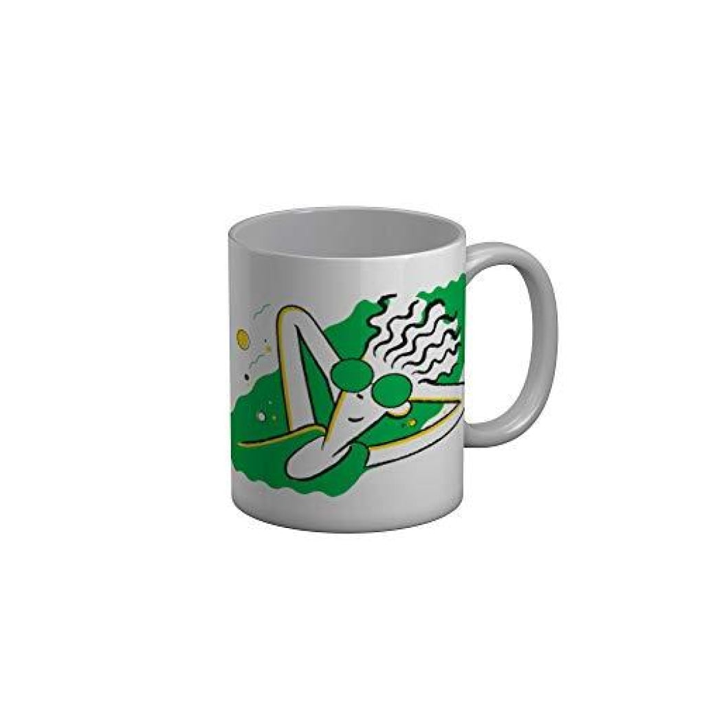 Funkydecors Food Lover Ceramic Mug 350 Ml Multicolor Mugs