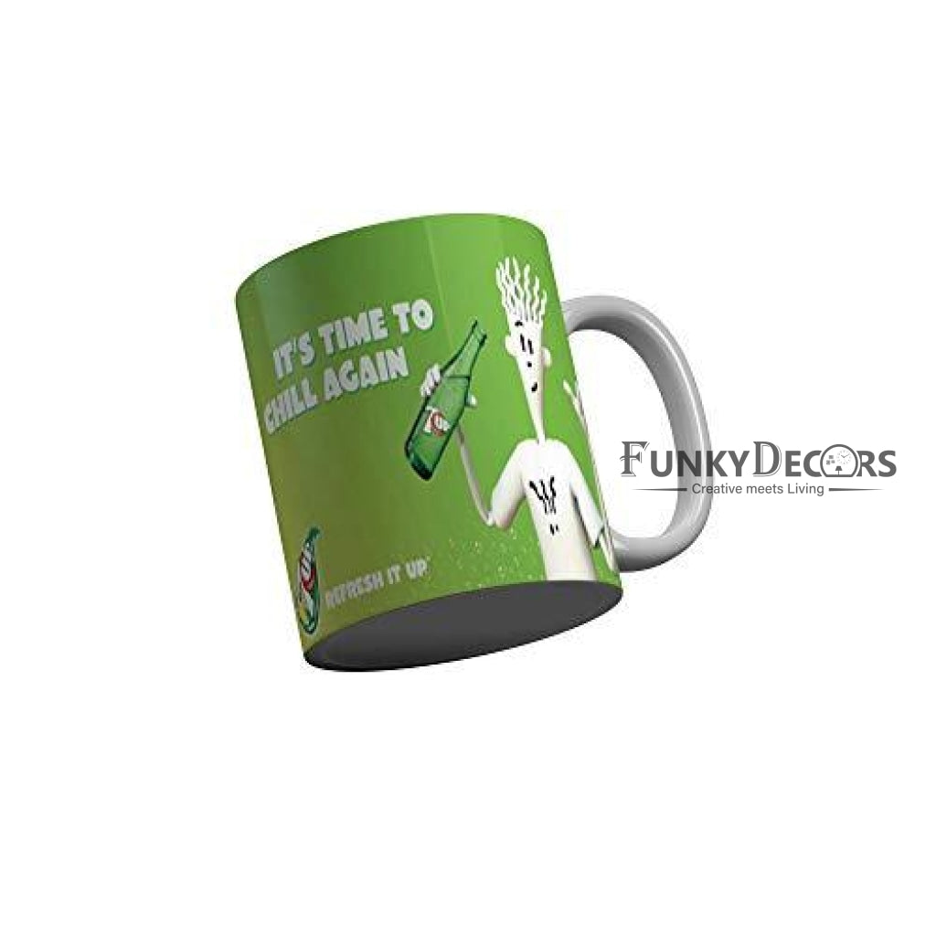 Funkydecors Food Lover Ceramic Mug 350 Ml Multicolor Mugs