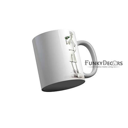 Funkydecors Food Lover Ceramic Mug 350 Ml Multicolor Mugs