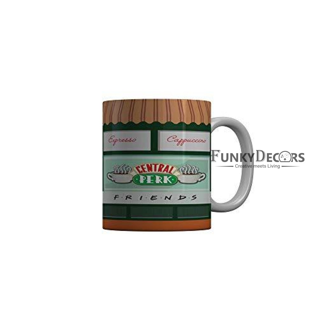 Funkydecors Friends Tv Series Ceramic Mug 350 Ml Multicolor Mugs