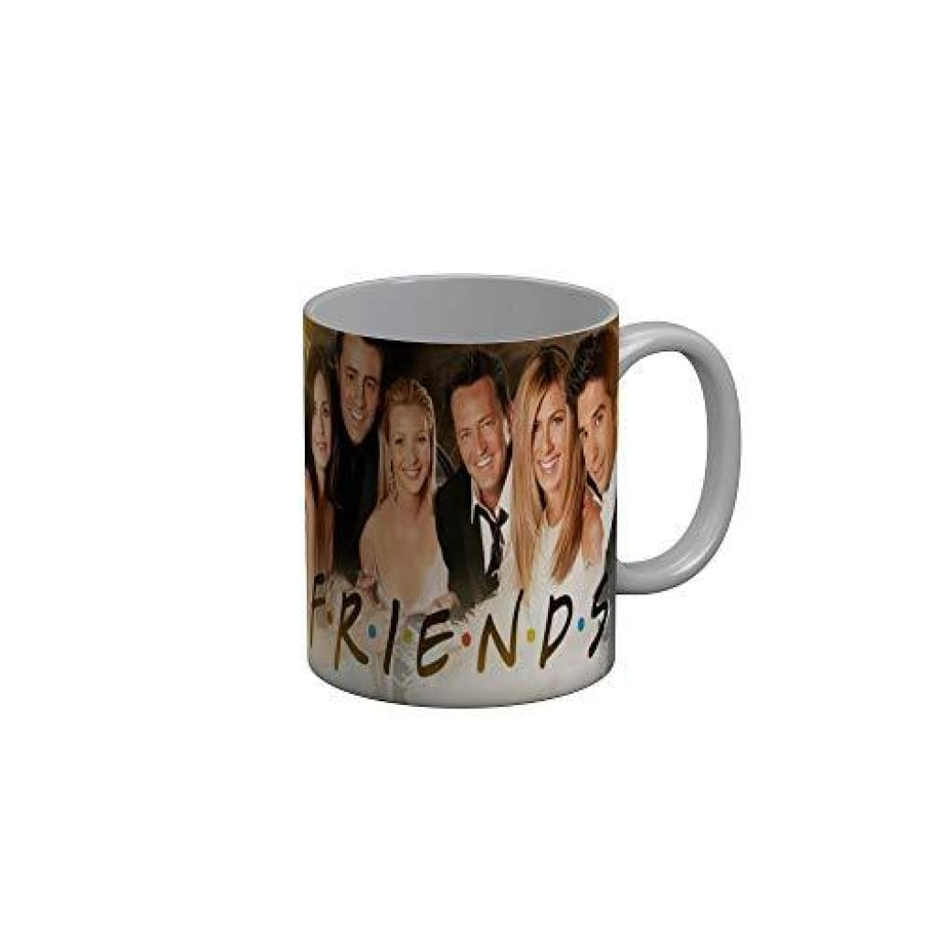 Funkydecors Friends Tv Series Ceramic Mug 350 Ml Multicolor Mugs