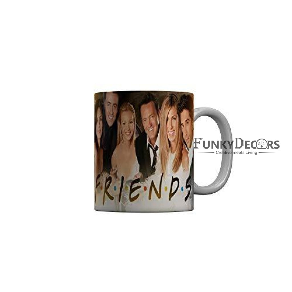 Funkydecors Friends Tv Series Ceramic Mug 350 Ml Multicolor Mugs