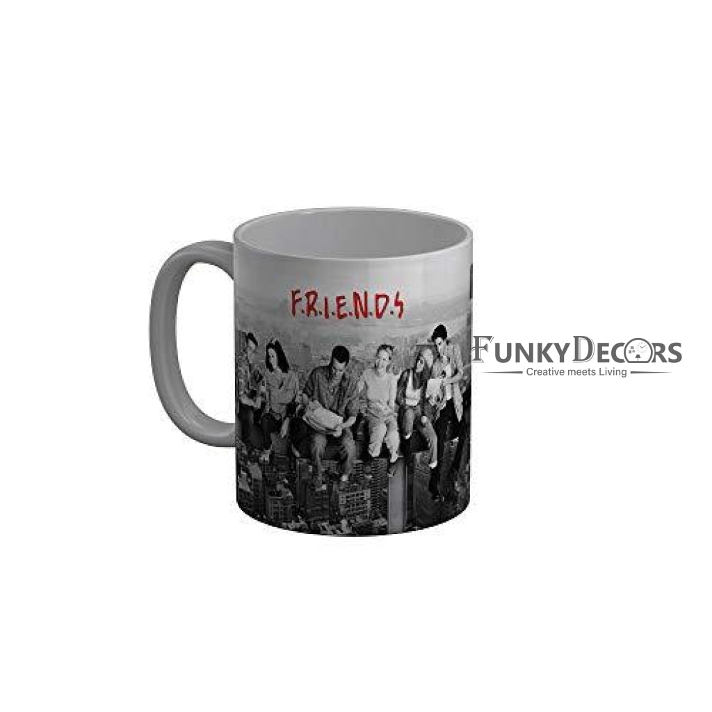 Funkydecors Friends Tv Series Ceramic Mug 350 Ml Multicolor Mugs