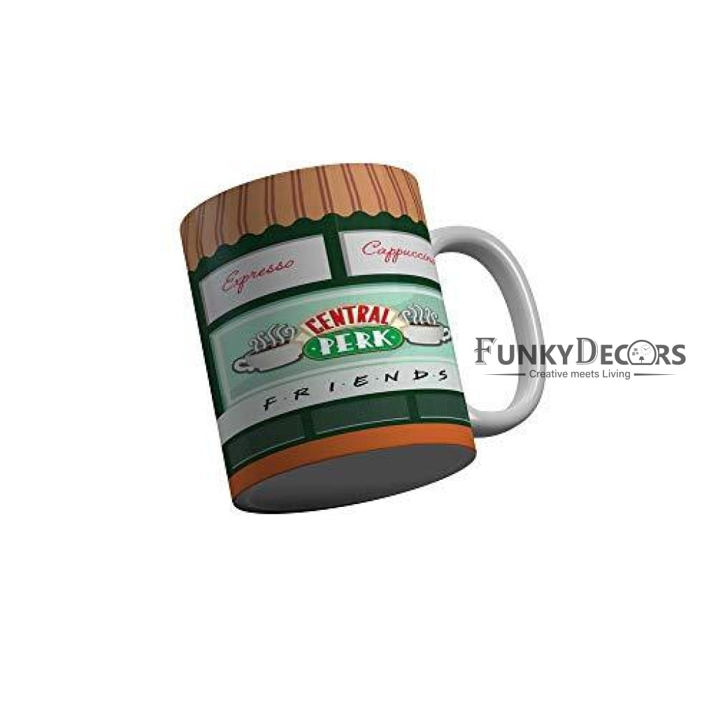 Funkydecors Friends Tv Series Ceramic Mug 350 Ml Multicolor Mugs