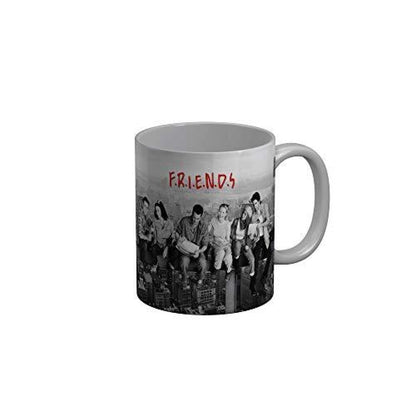 Funkydecors Friends Tv Series Ceramic Mug 350 Ml Multicolor Mugs
