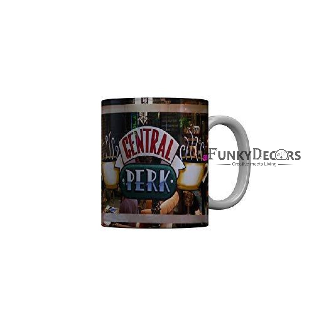 Funkydecors Friends Tv Series Ceramic Mug 350 Ml Multicolor Mugs