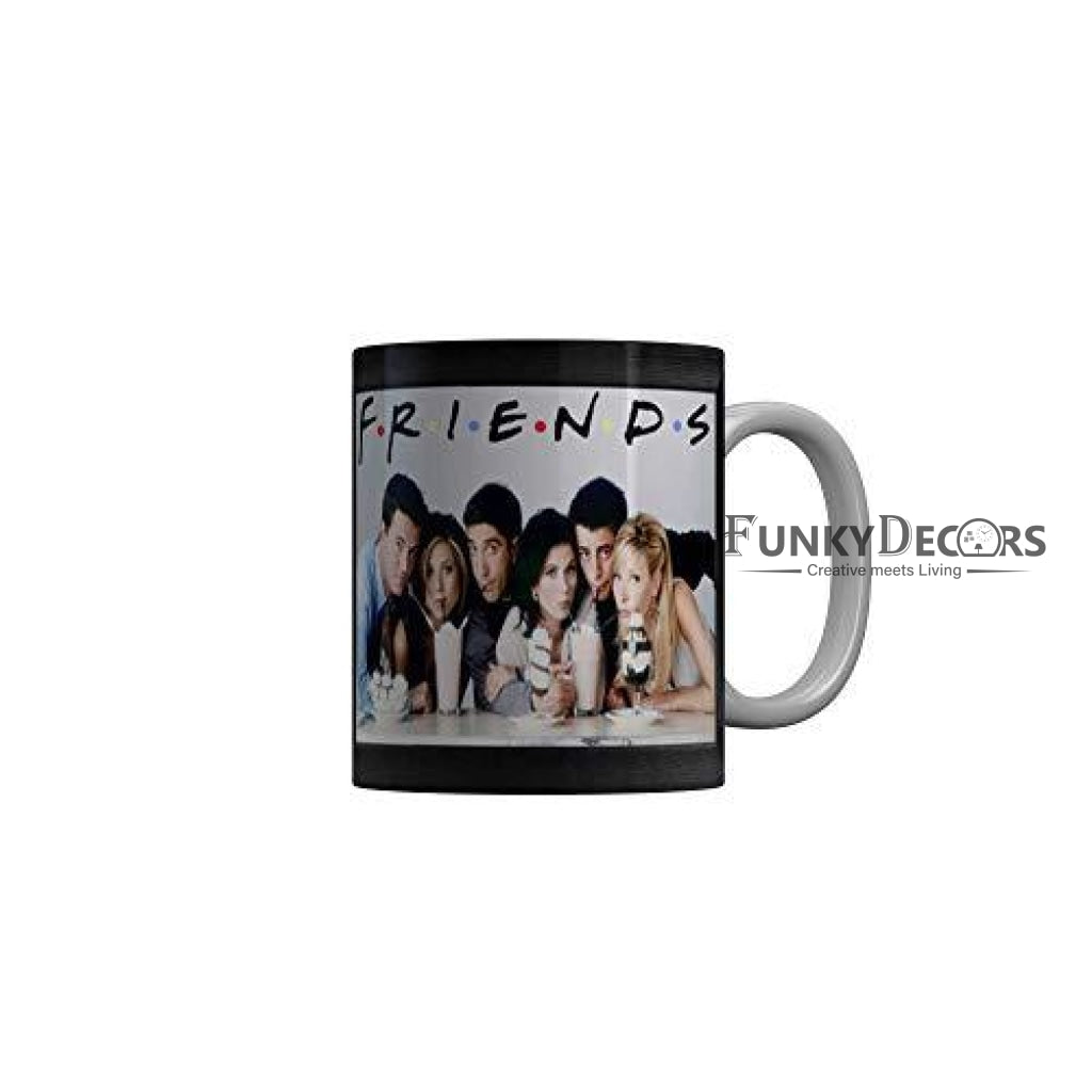 Funkydecors Friends Tv Series Ceramic Mug 350 Ml Multicolor Mugs