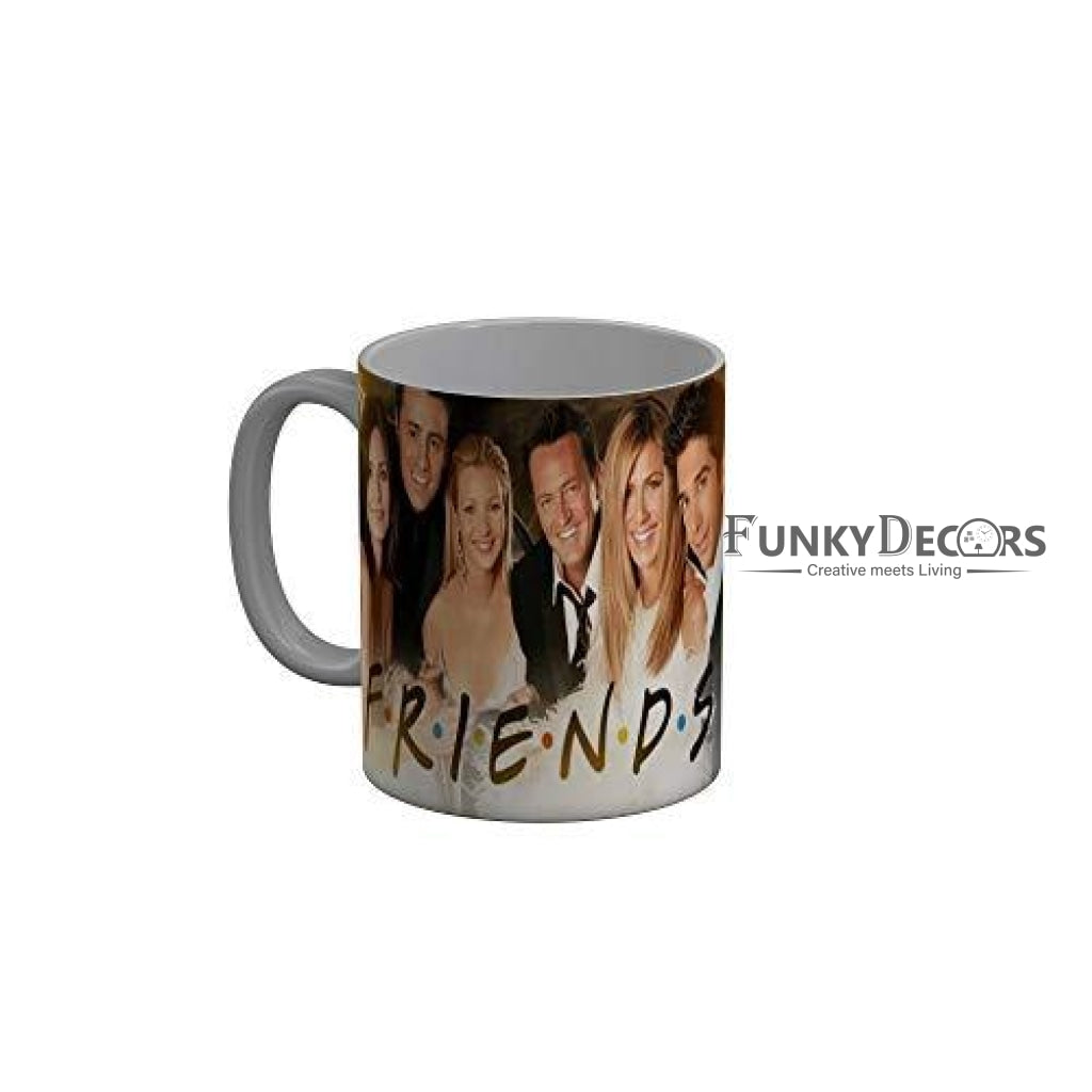 Funkydecors Friends Tv Series Ceramic Mug 350 Ml Multicolor Mugs