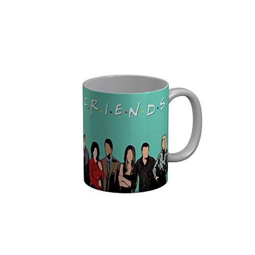 Funkydecors Friends Tv Series Ceramic Mug 350 Ml Multicolor Mugs