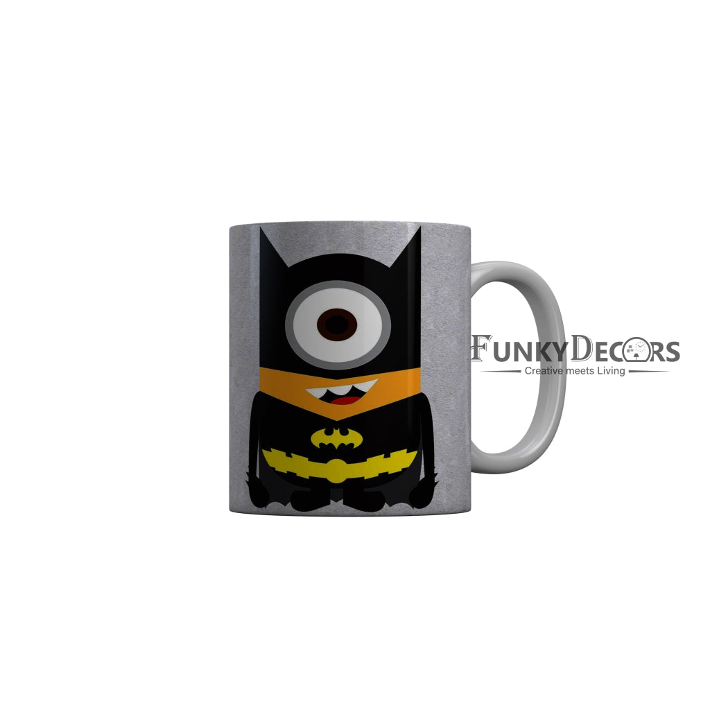 FunkyDecors Funny Cute  Minion Ceramic Coffee Mug, 350 ml