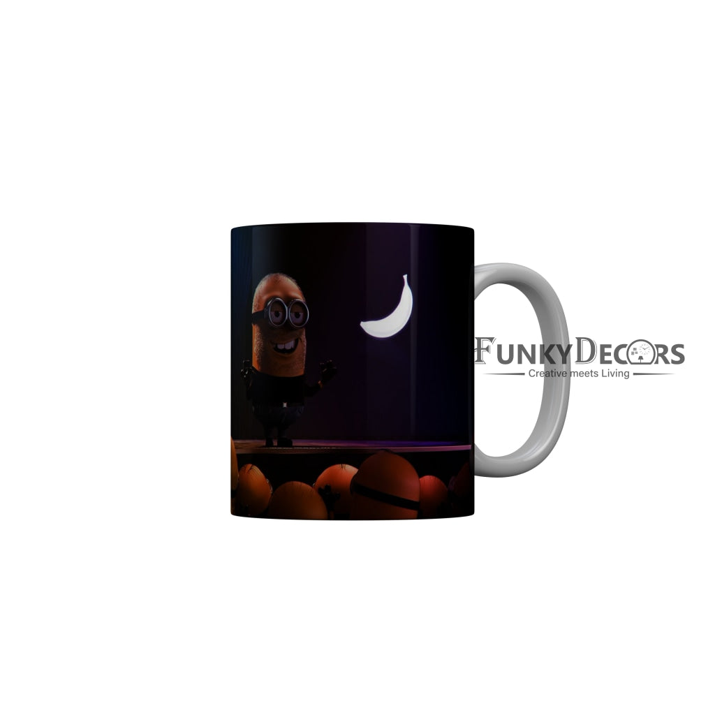 FunkyDecors Funny Minions Cartoon Ceramic Coffee Mug