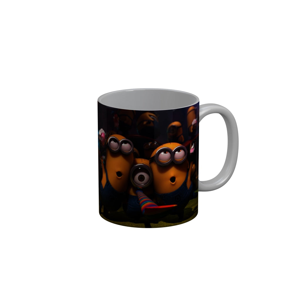 FunkyDecors Funny Minions Cartoon Ceramic Coffee Mug