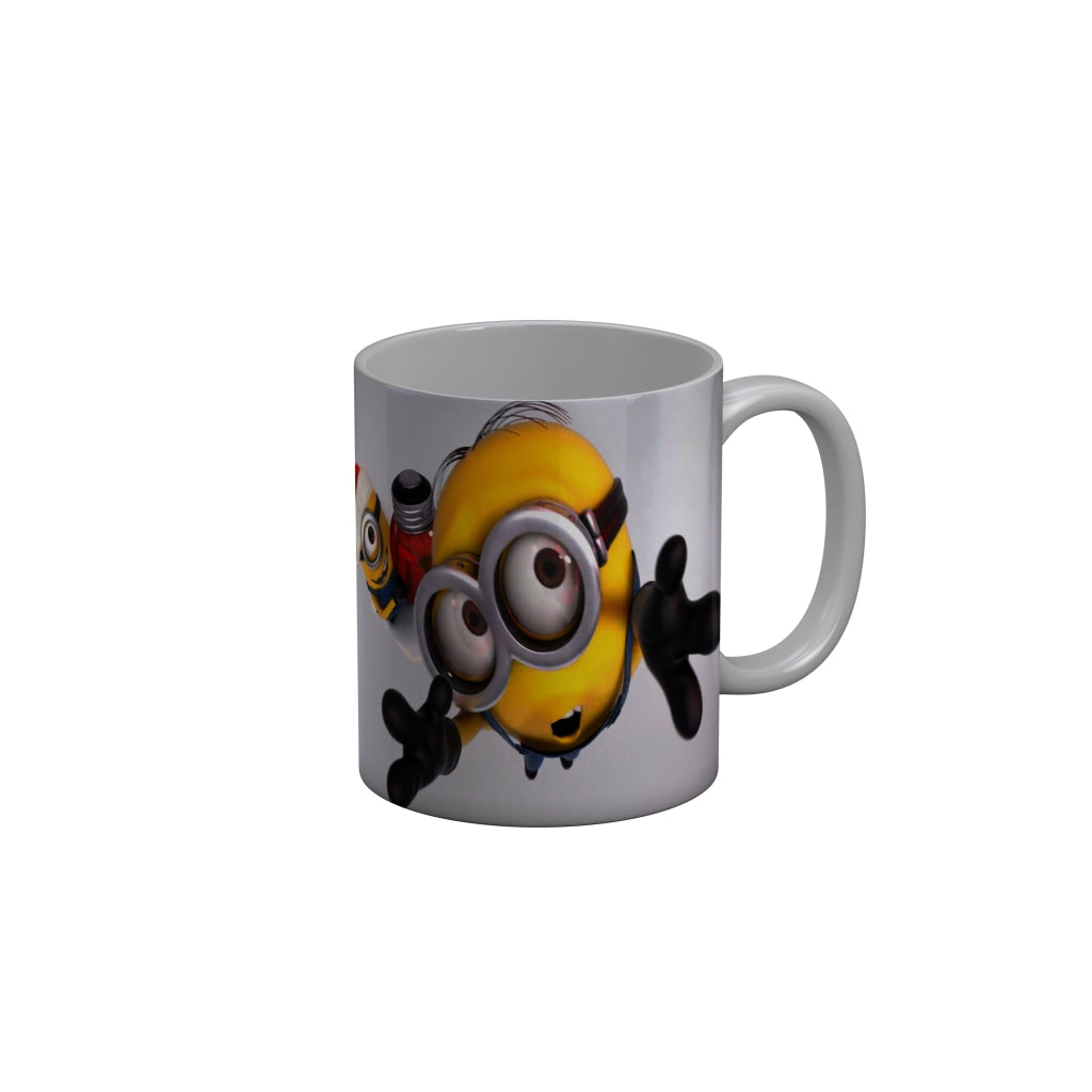 FunkyDecors Funny Minions Cartoon Ceramic Coffee Mug