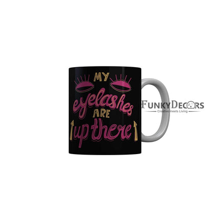 Funkydecors Funny Quotes Ceramic Mug 350 Ml Multicolor Mugs