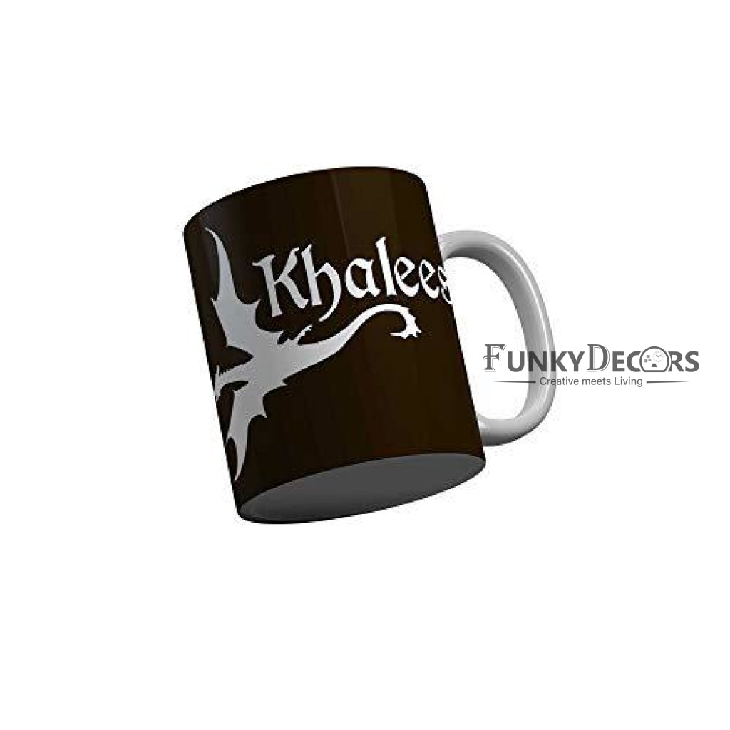 Funkydecors Got Series Ceramic Mug 350 Ml Multicolor Mugs