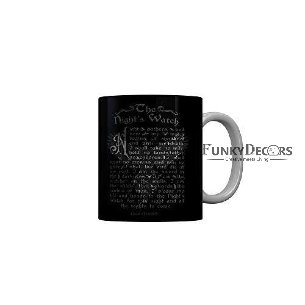 Funkydecors Got Series Ceramic Mug 350 Ml Multicolor Mugs