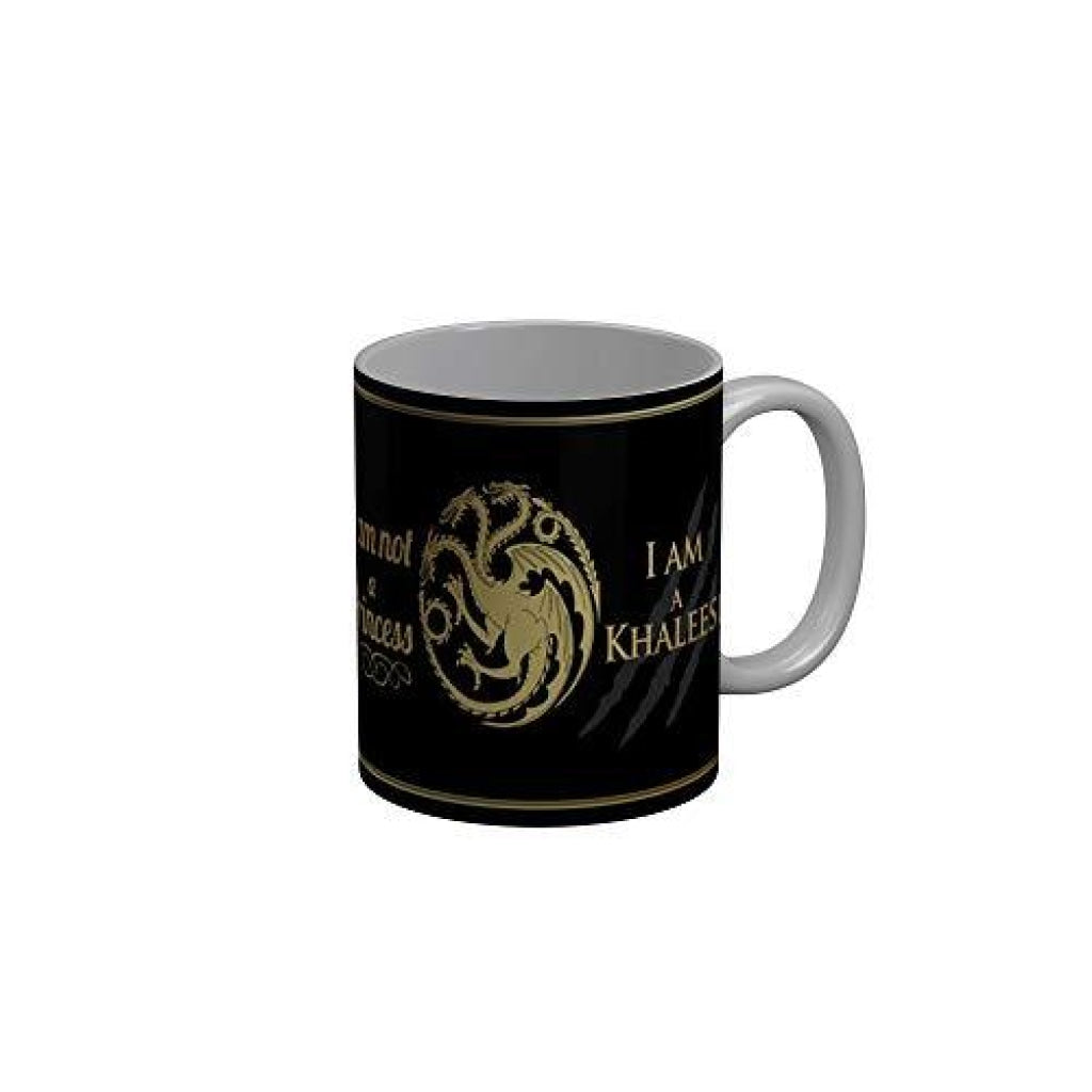 Funkydecors Got Series Ceramic Mug 350 Ml Multicolor Mugs